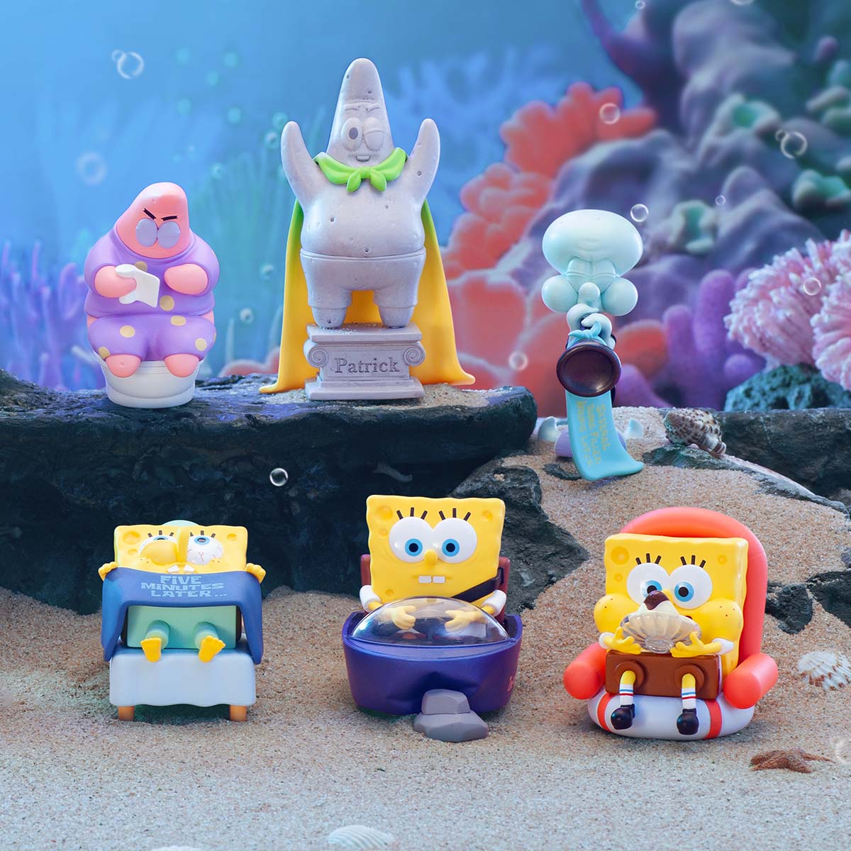 POP MART SpongeBob Life Transitions Series Figures 1 Blind Box