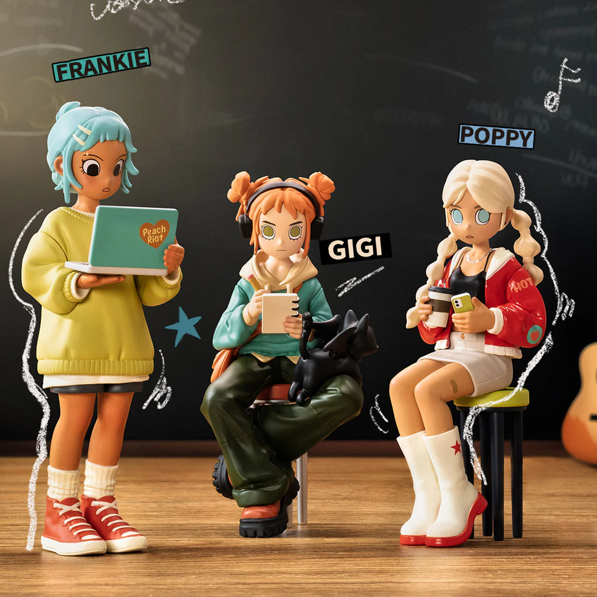POP MART Peach Riot Rise Up Series Figures 1 Blind Box