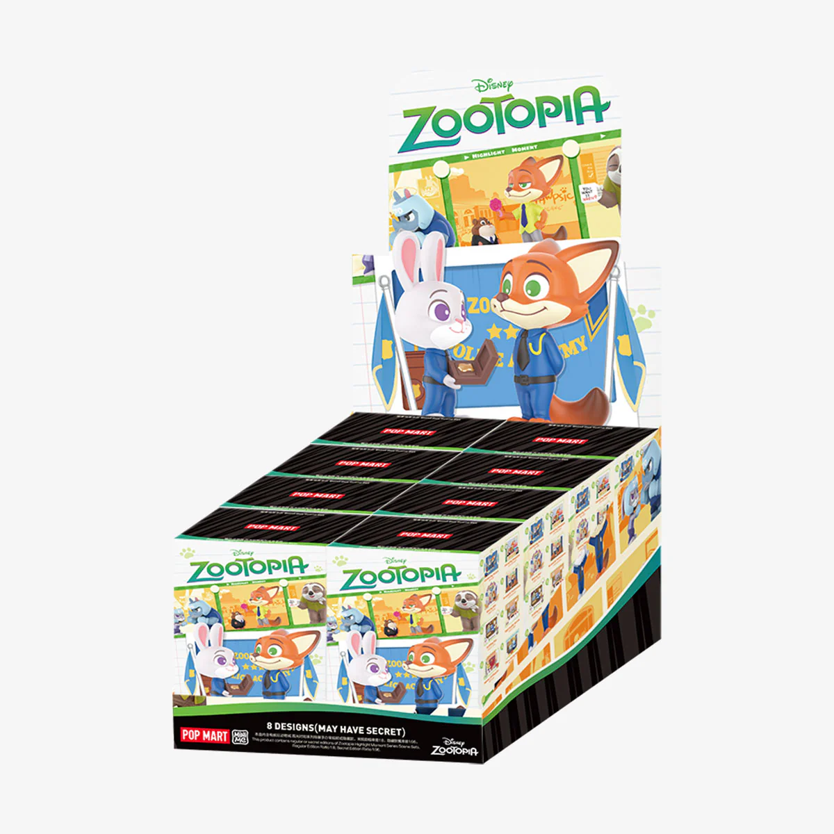 POP MART Zootopia Highlight Moment Series Scene Sets 1 Blind Box