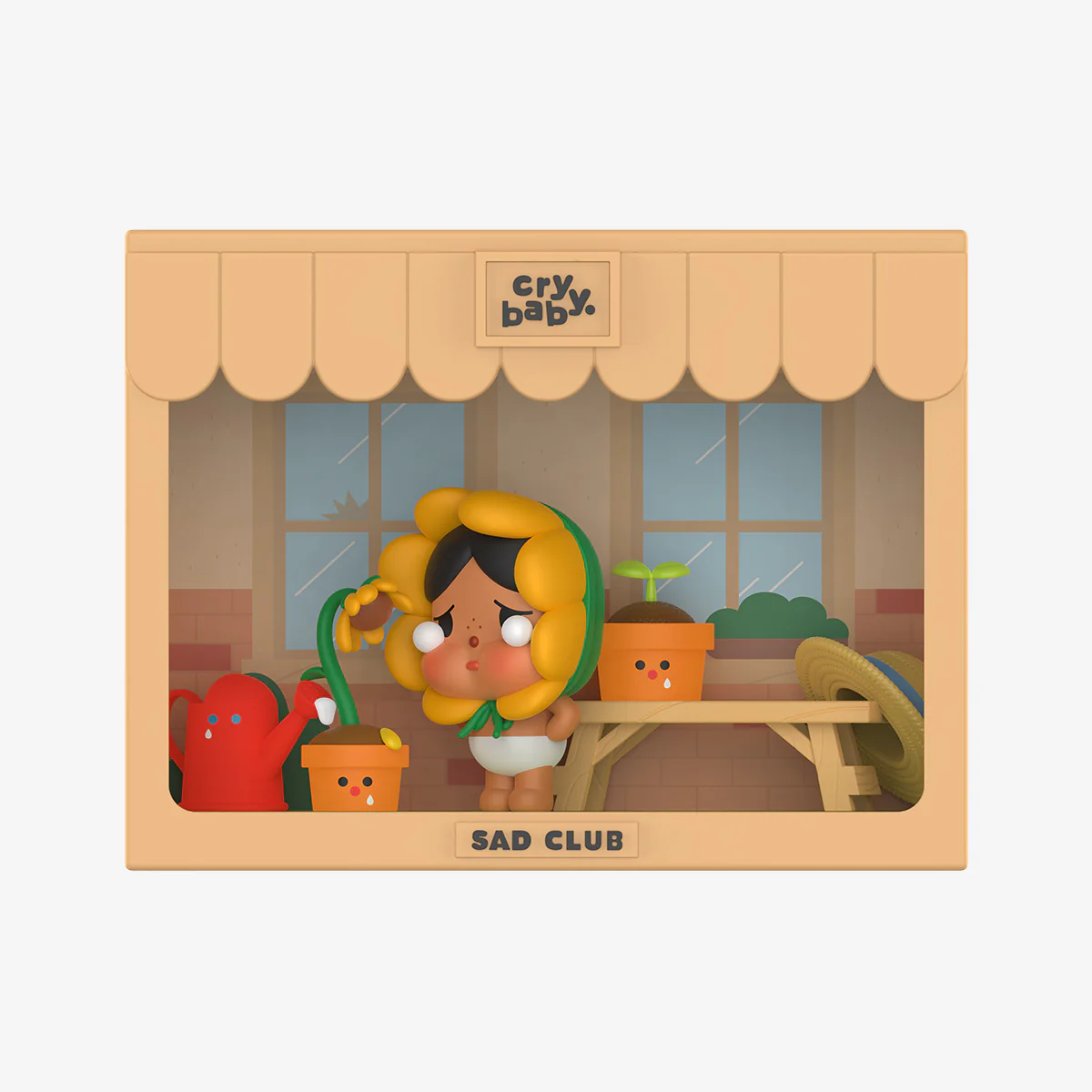 POP MART CRYBABY Sad Club Series Scene Sets 1 Blind Box