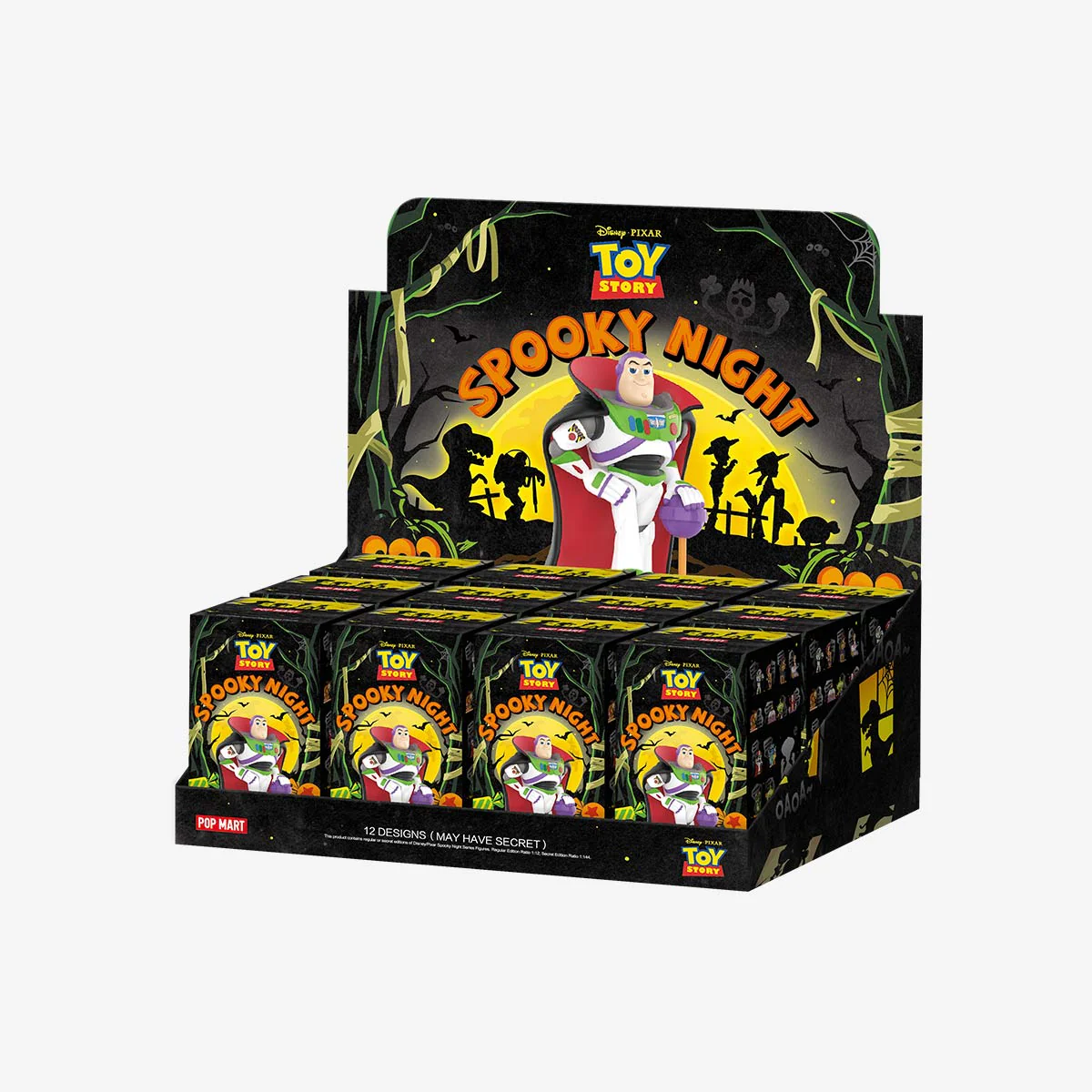 POP MART Disney/Pixar Spooky Night Series Figures 1 Blind Box