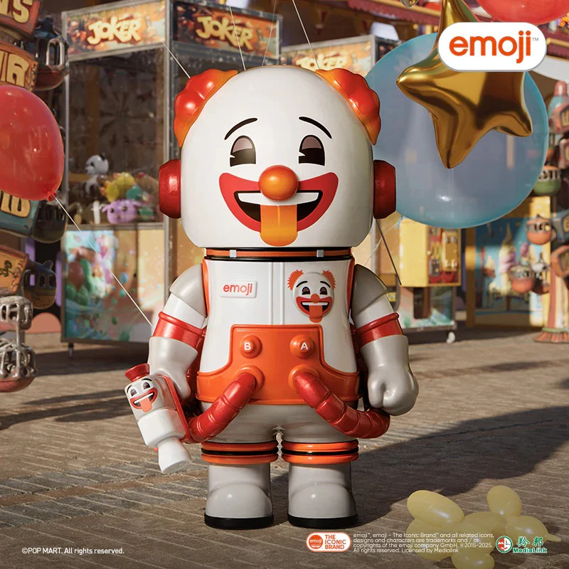 POP MART MEGA SPACE MOLLY 100% × emoji™ Series 1 Blind Box