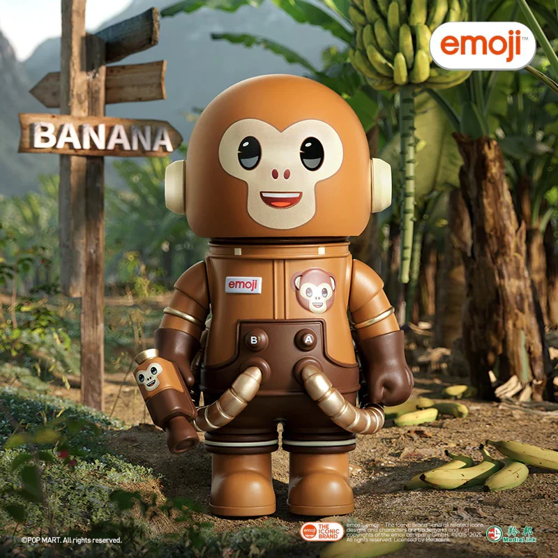 POP MART MEGA SPACE MOLLY 100% × emoji™ Series 1 Blind Box