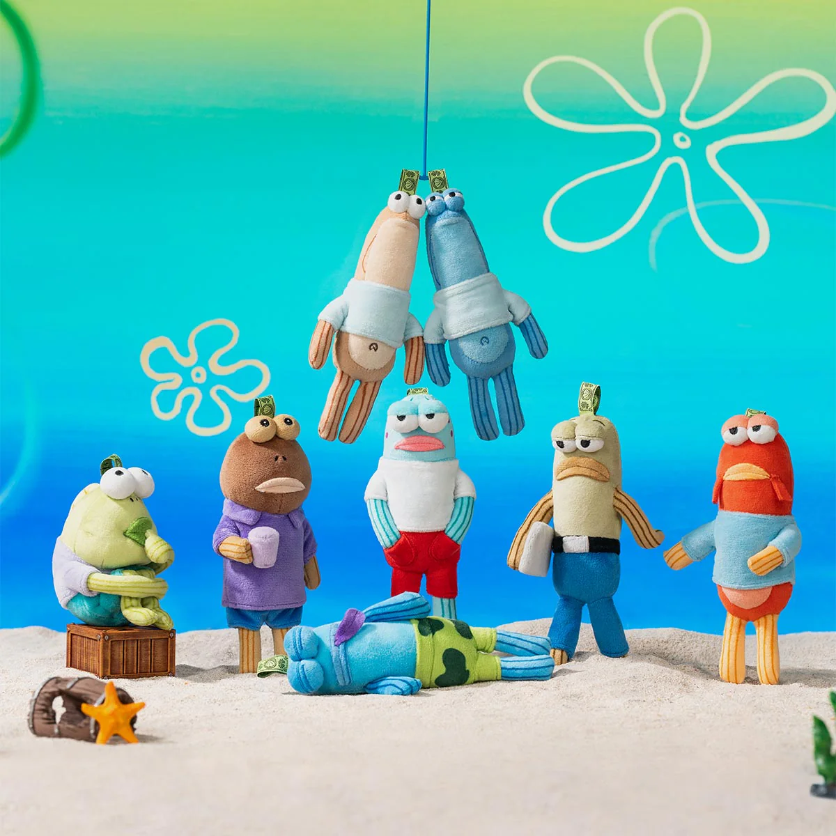 POP MART Bikini Bottom Buddies - Whimsical Plush 1 Blind Box