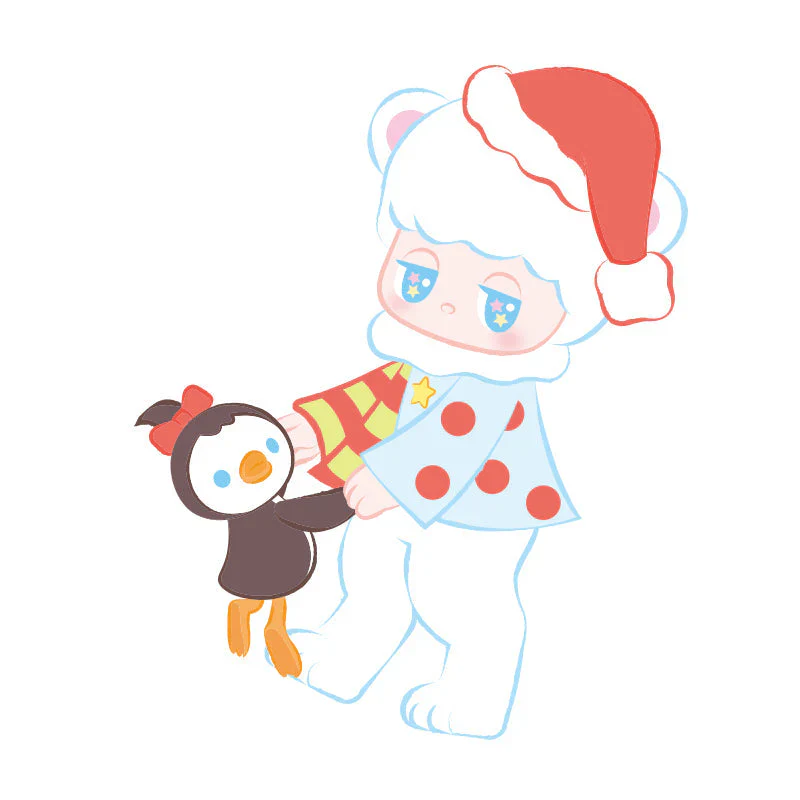 POP MART Satyr Rory Cozy Winter Time Series Blind Box for Christmas 1 Blind Box