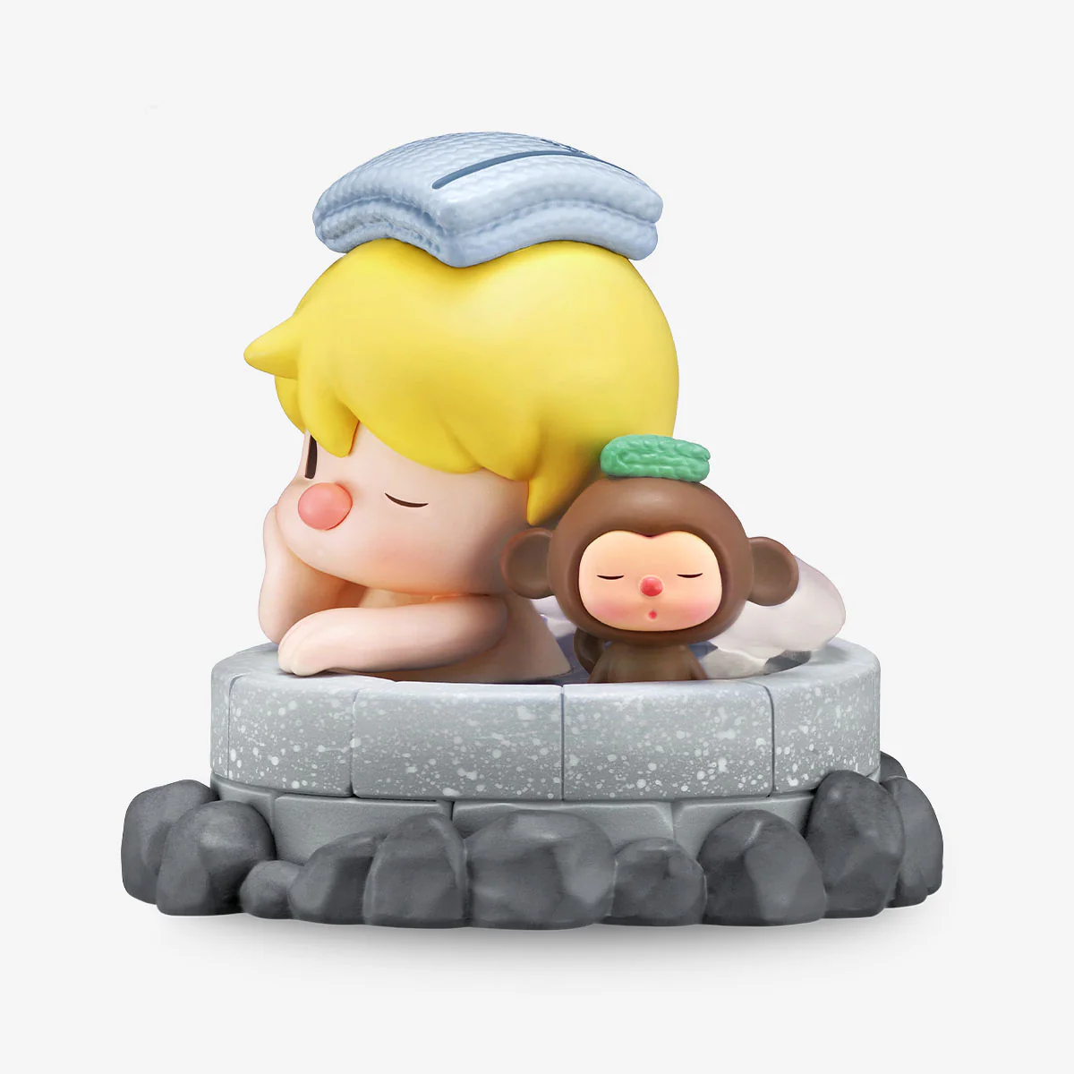 POP MART Sweet Bean Hot Spring Travel Figure