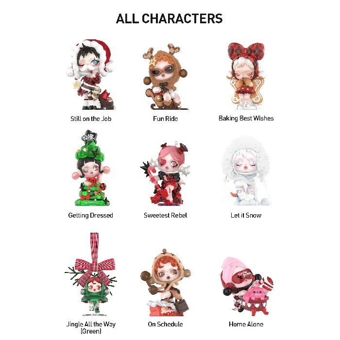 POP MART SKULLPANDA Tell Me What You Want Series Figures 1 Blind Box