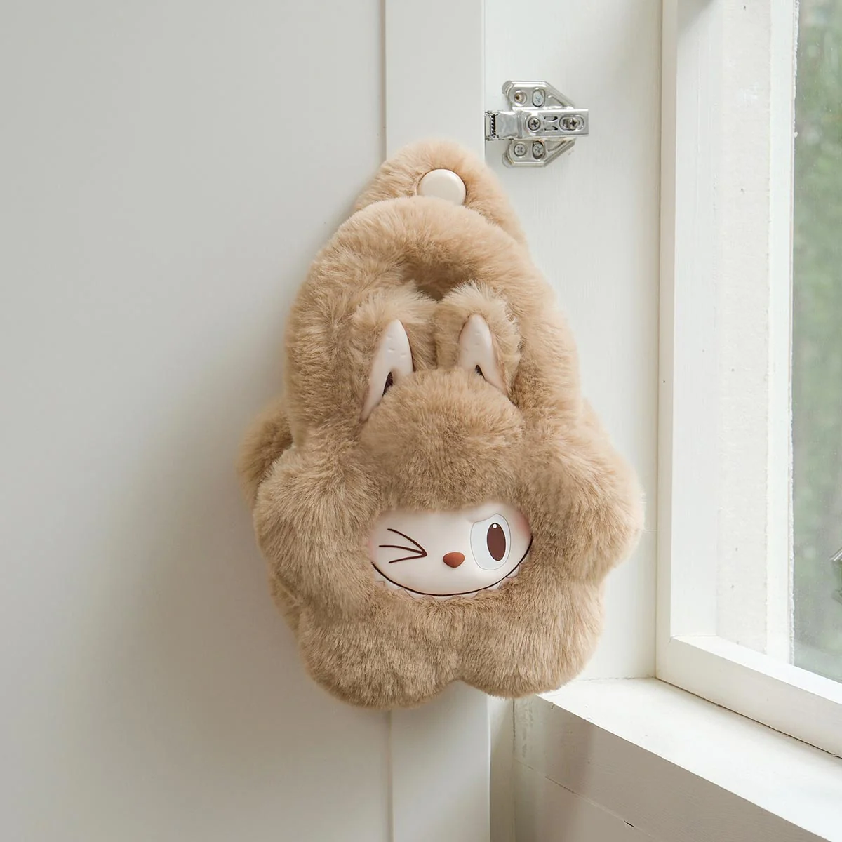 POP MART THE MONSTERS Labubu Plush Flower Bag (Brown)