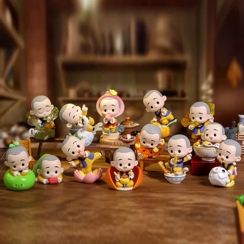 POP MART The Little Monk Yichan Chinese Delicacy Series 1 Blind Box