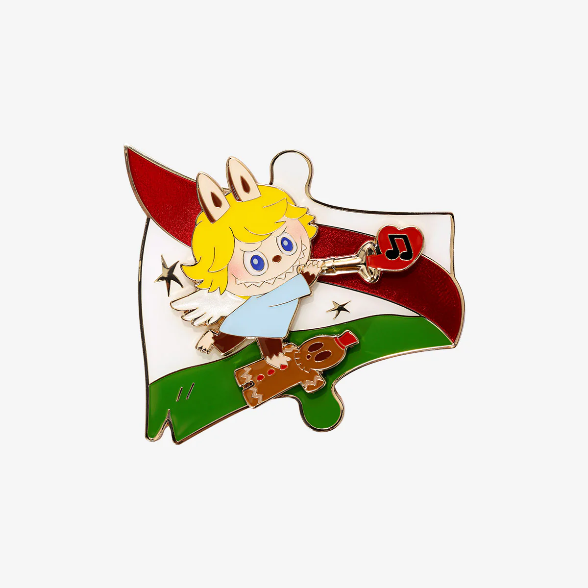 POP MART THE MONSTERS Let's Christmas Series-Fridge Magnet  1 Blind Box