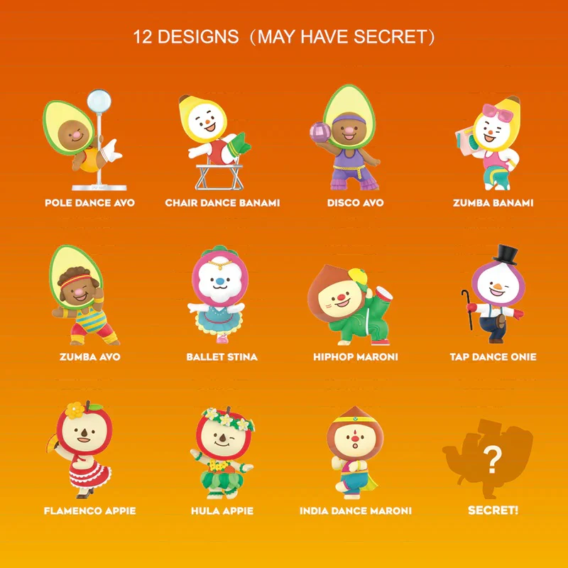 POP MART Avofriends Dance Series 1 Blind Box