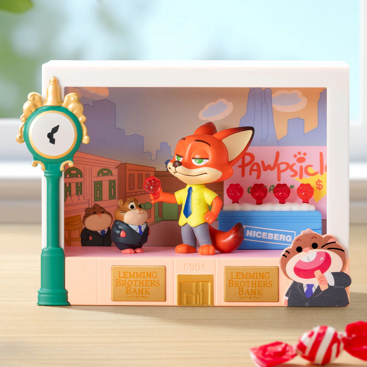 POP MART Zootopia Highlight Moment Series Scene Sets 1 Blind Box