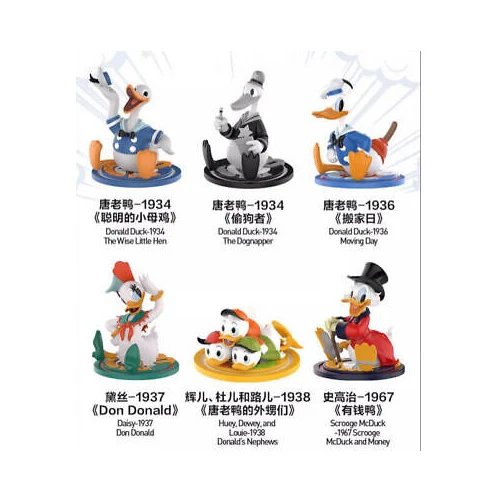 POP MART Disney Donald Duck 90th Anniversary Series Figures 1 Sealed Case