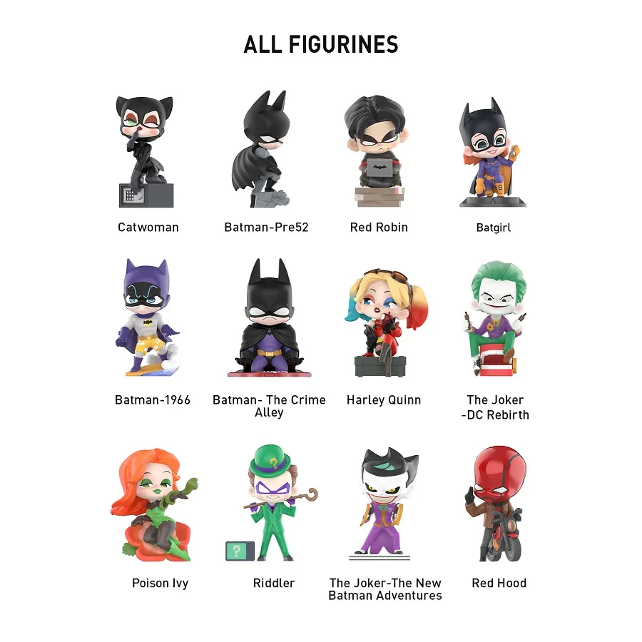 POP MART DC Gotham City Series 1 Blind Box
