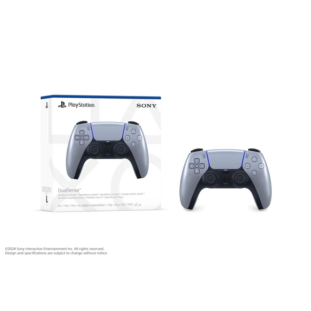 PS5 DualSense Wireless Controller Sterling Silver