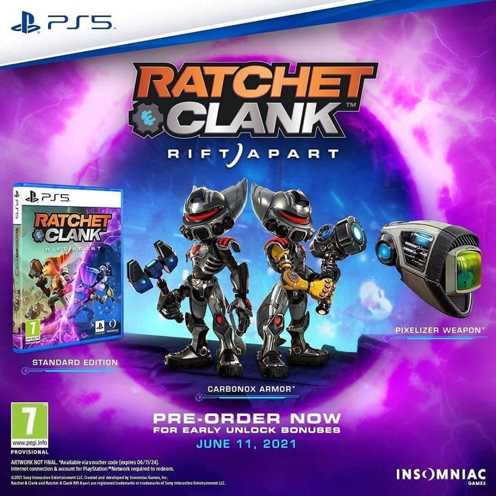 Ratchet & Clank: Rift Apart +DLC CARD REGION 2