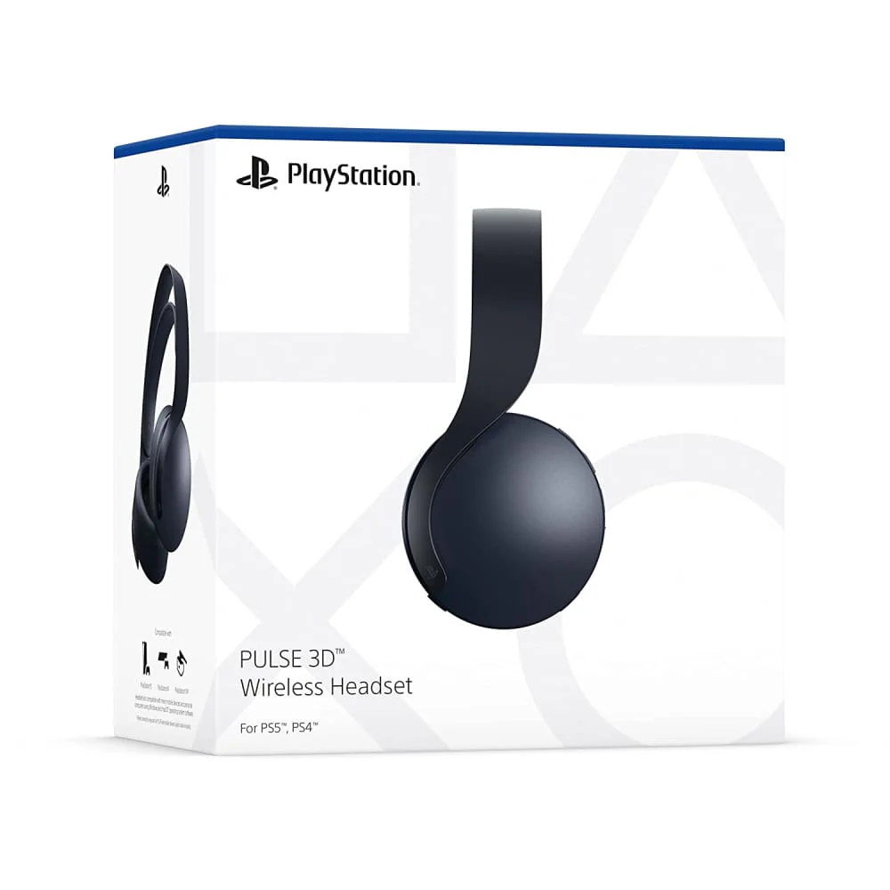 Sony Pulse 3D Wireless Headset Midnight Black