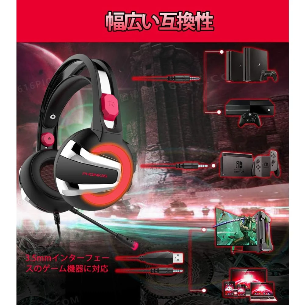 PHOINIKAS H4 PLAYSTATION HEADSET