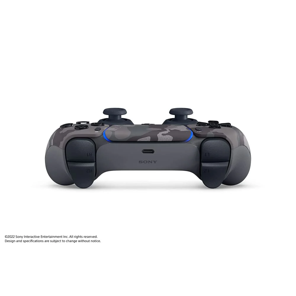 PS5 DualSense Wireless Controller – Gray Camouflage