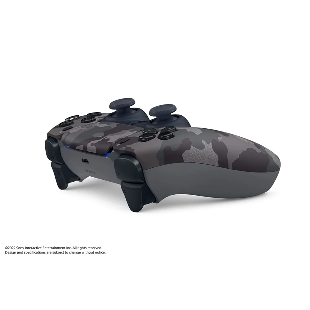 PS5 DualSense Wireless Controller – Gray Camouflage