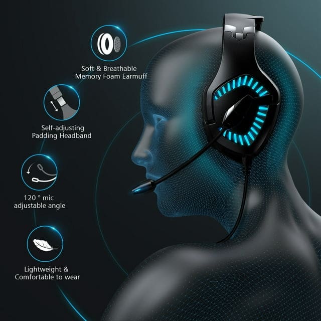 RUNMUS K1B PRO Gaming Headset