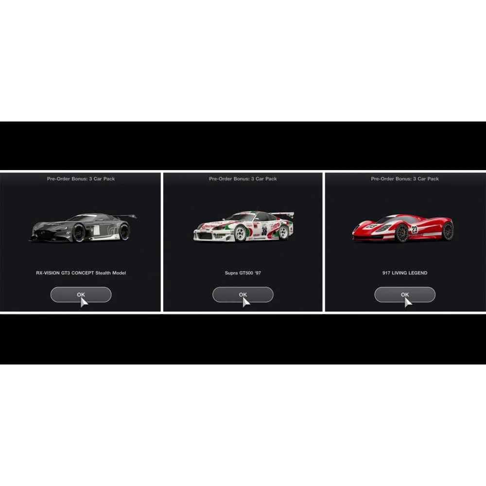 Gran Turismo 7 and Bonus Card Pack