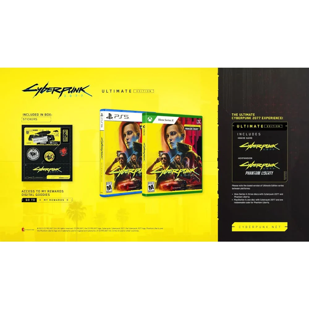 Cyberpunk 2077 Ultimate Edition (Phantom Liberty) – New (PS5)