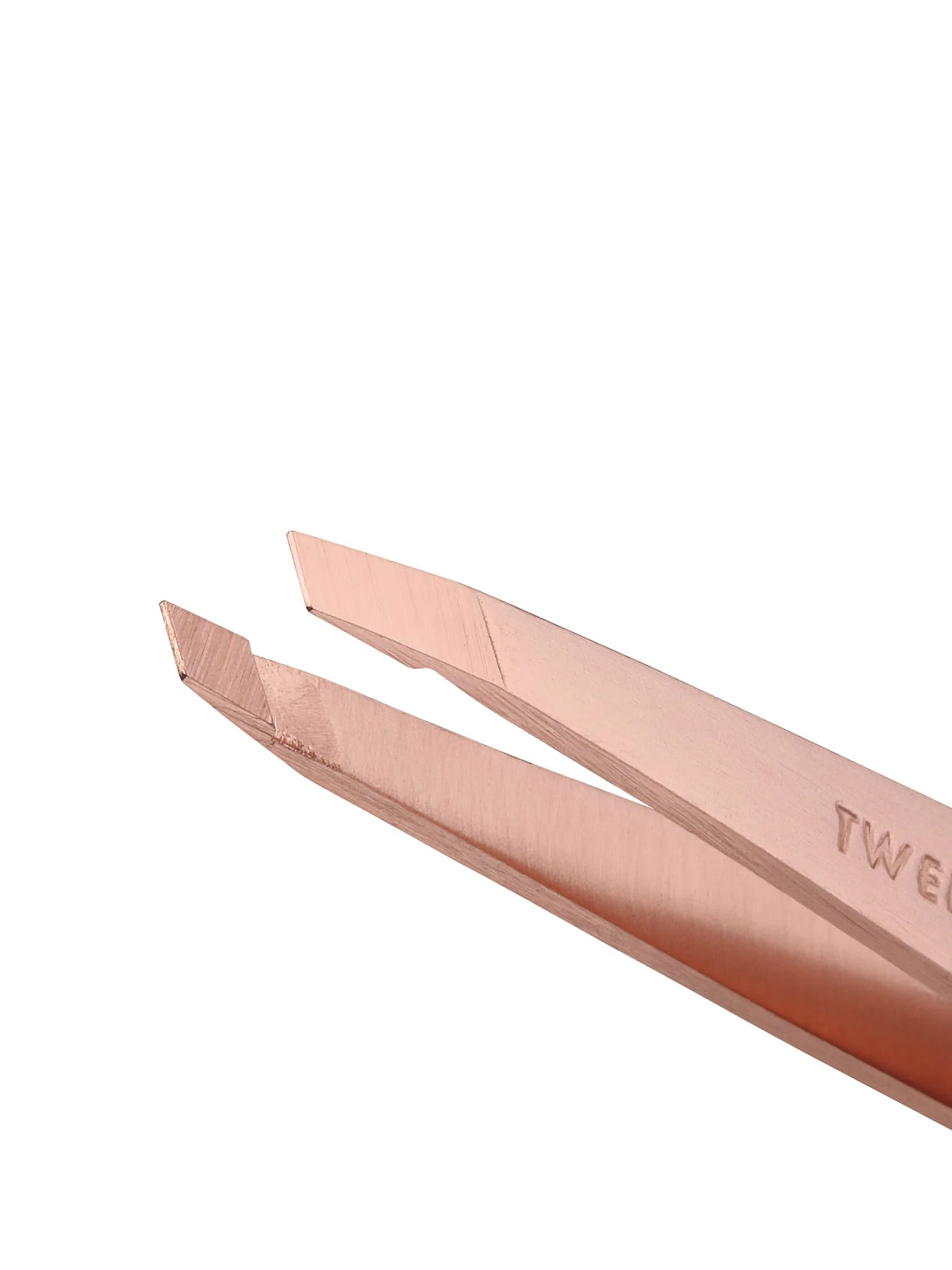 Rose Gold Slant Tweezer
