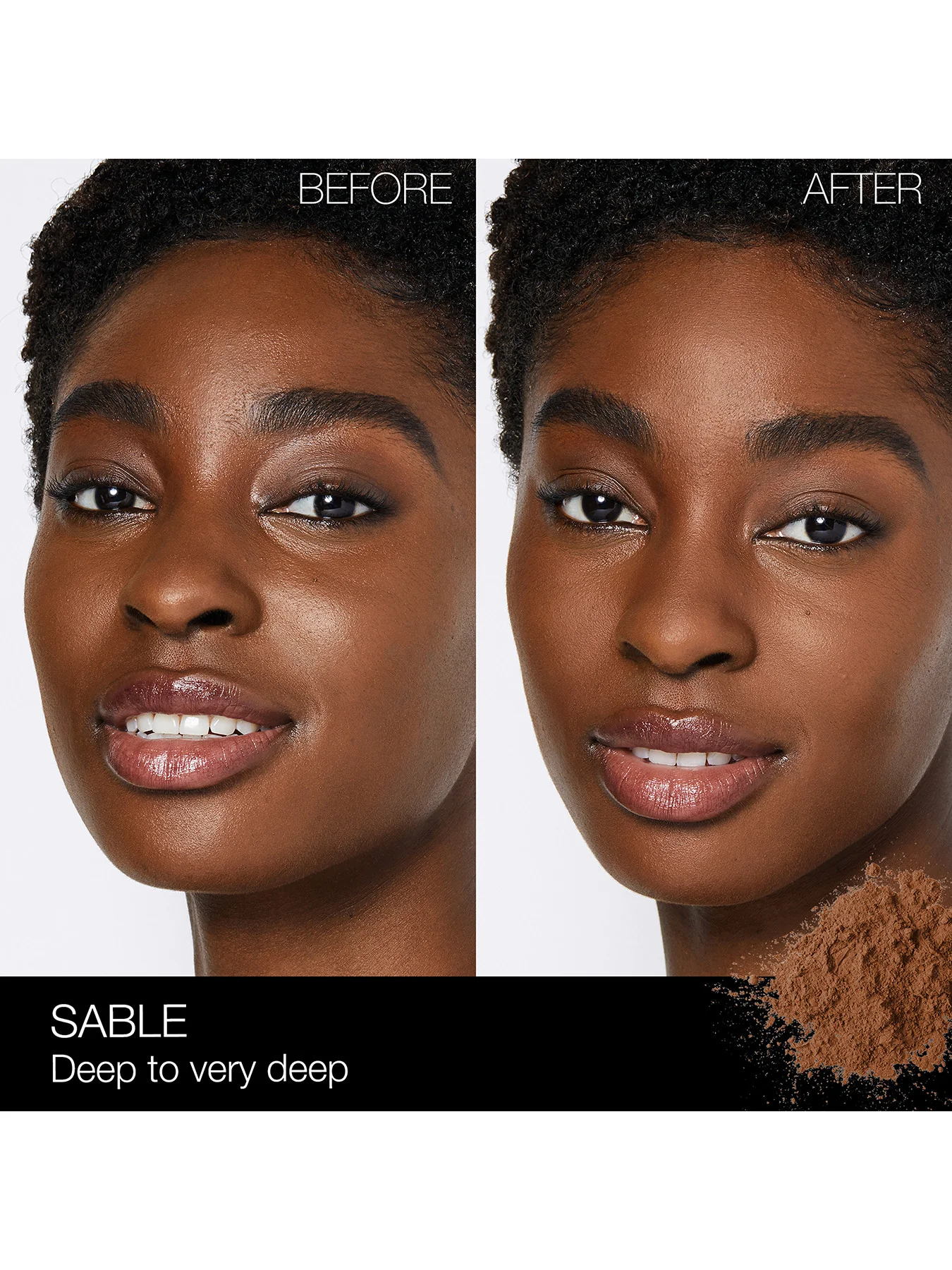 Light Reflecting Setting Powder Pressed