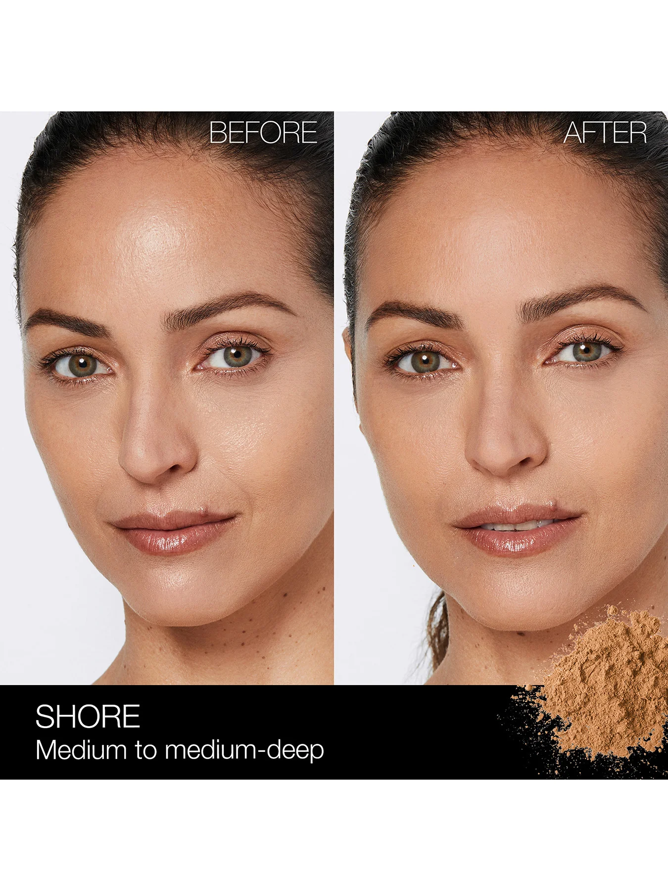 Light Reflecting Setting Powder Pressed