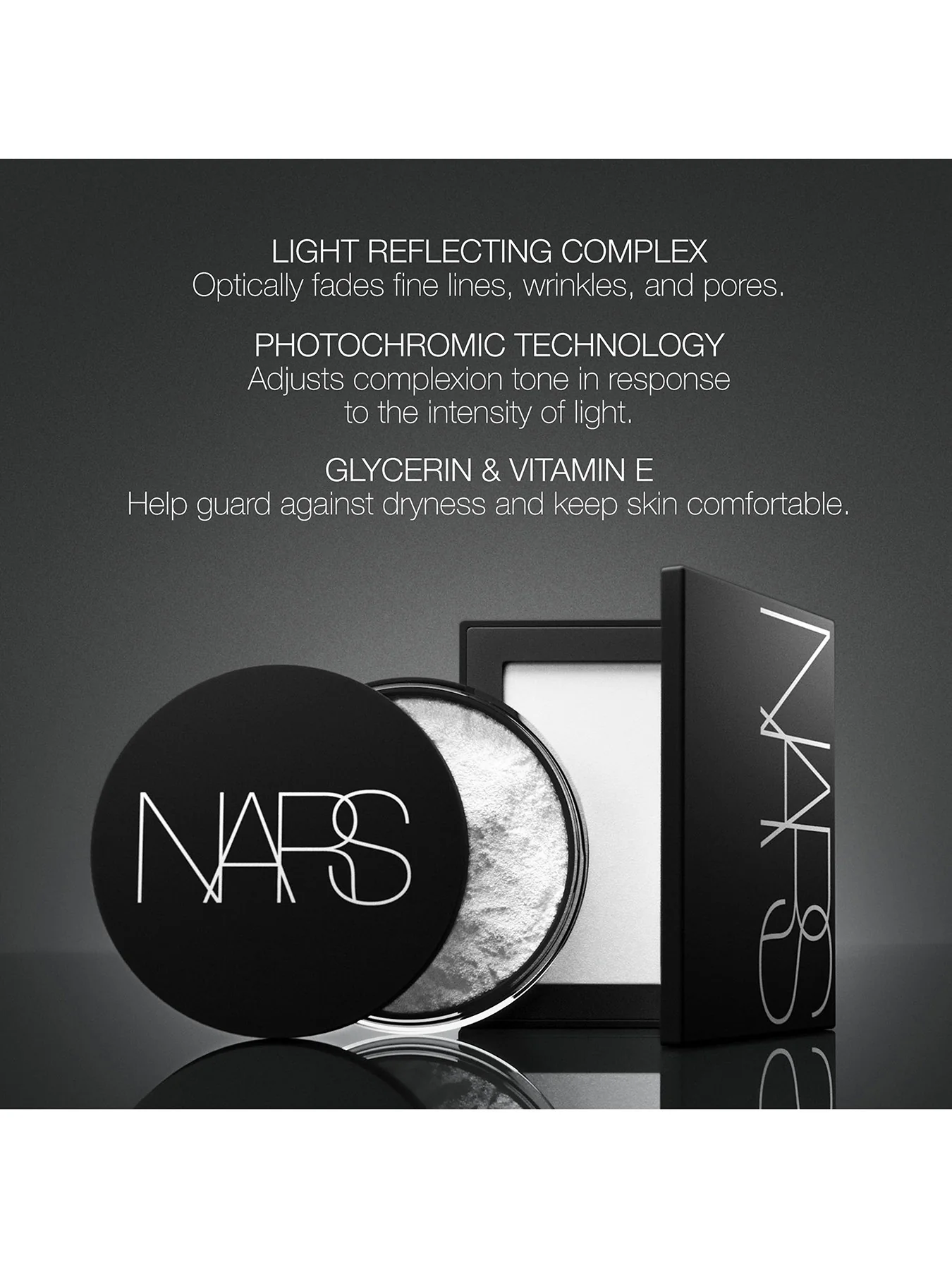 Light Reflecting Setting Powder Pressed