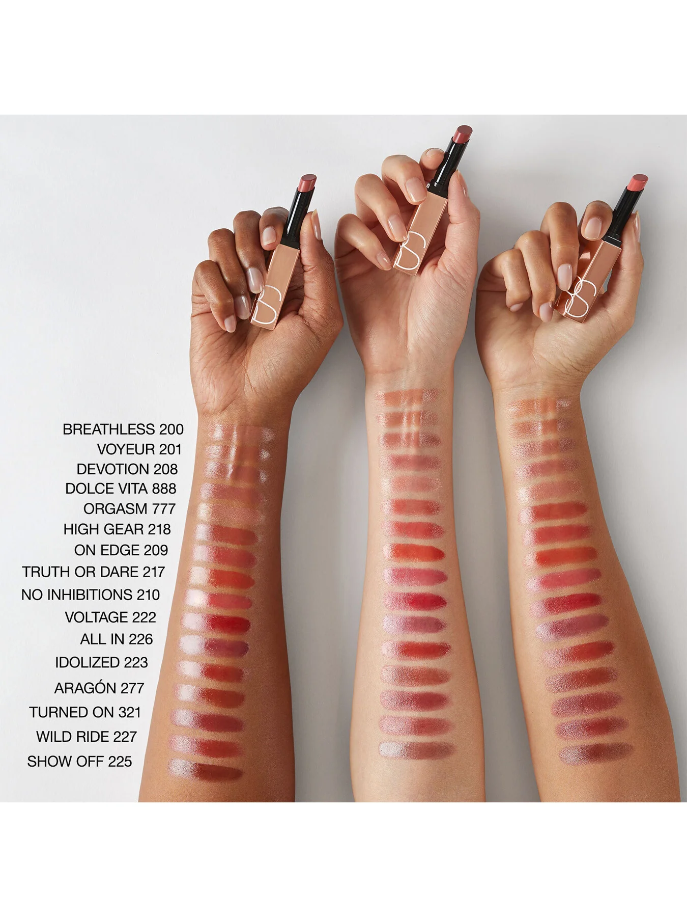 Nars Afterglow Sensual Shine Lipstick