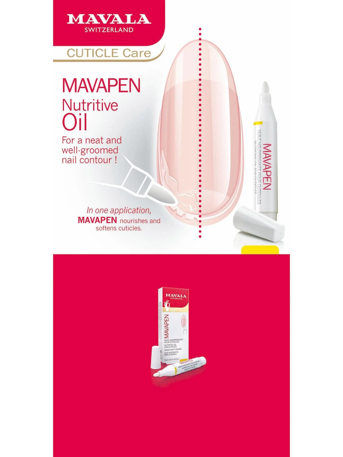 Mavapen Cuticle Oil App