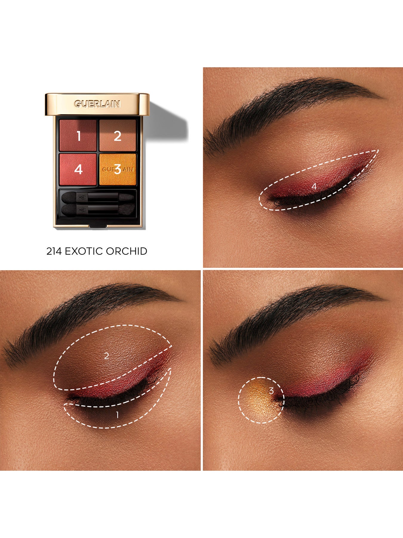 Ombres G Multi Effect Eyeshadow Quad