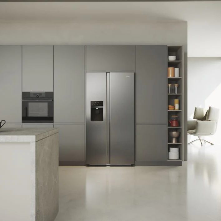 SBS 90 Series 5 American Style HSR5918DIMP(UK) - Platinum Inox - 504L