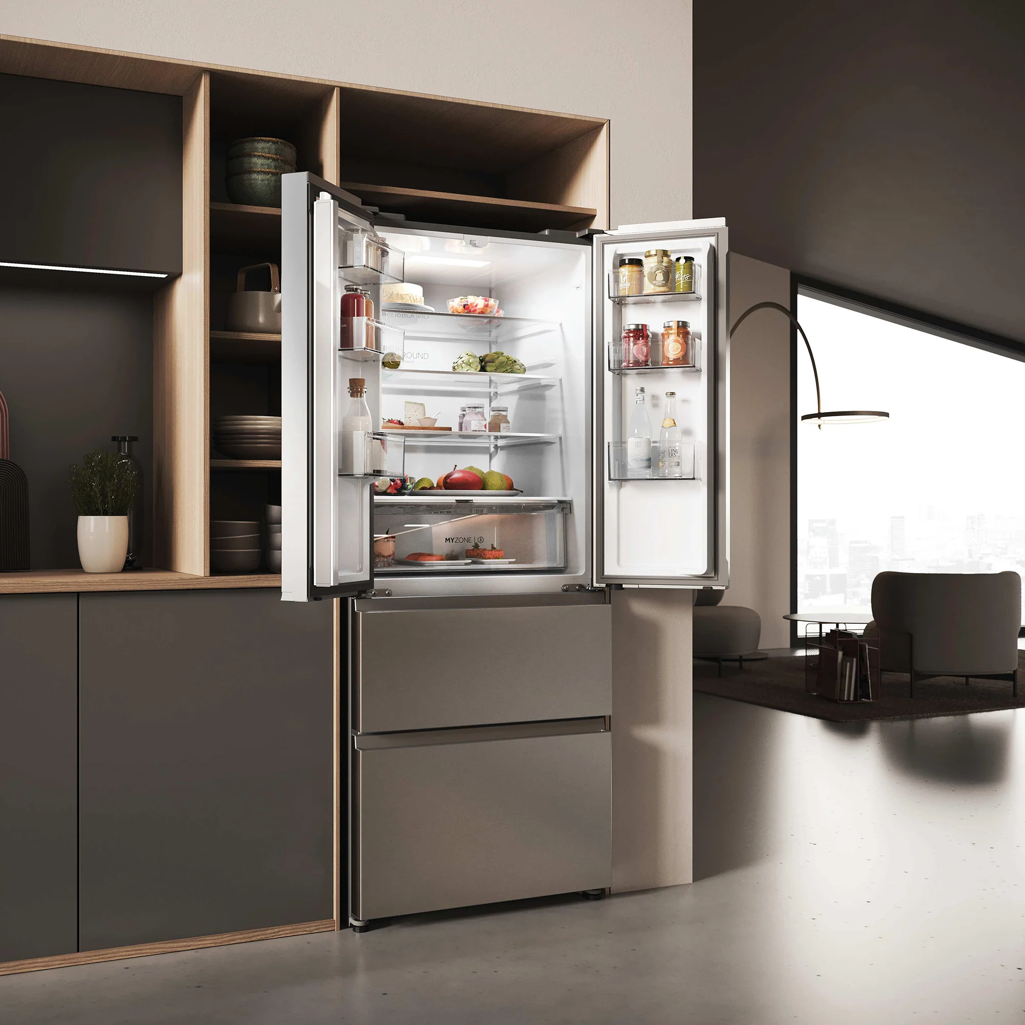 FD 70 Series 3 HFR3718ENMM(UK) - Platinum Inox - 402L