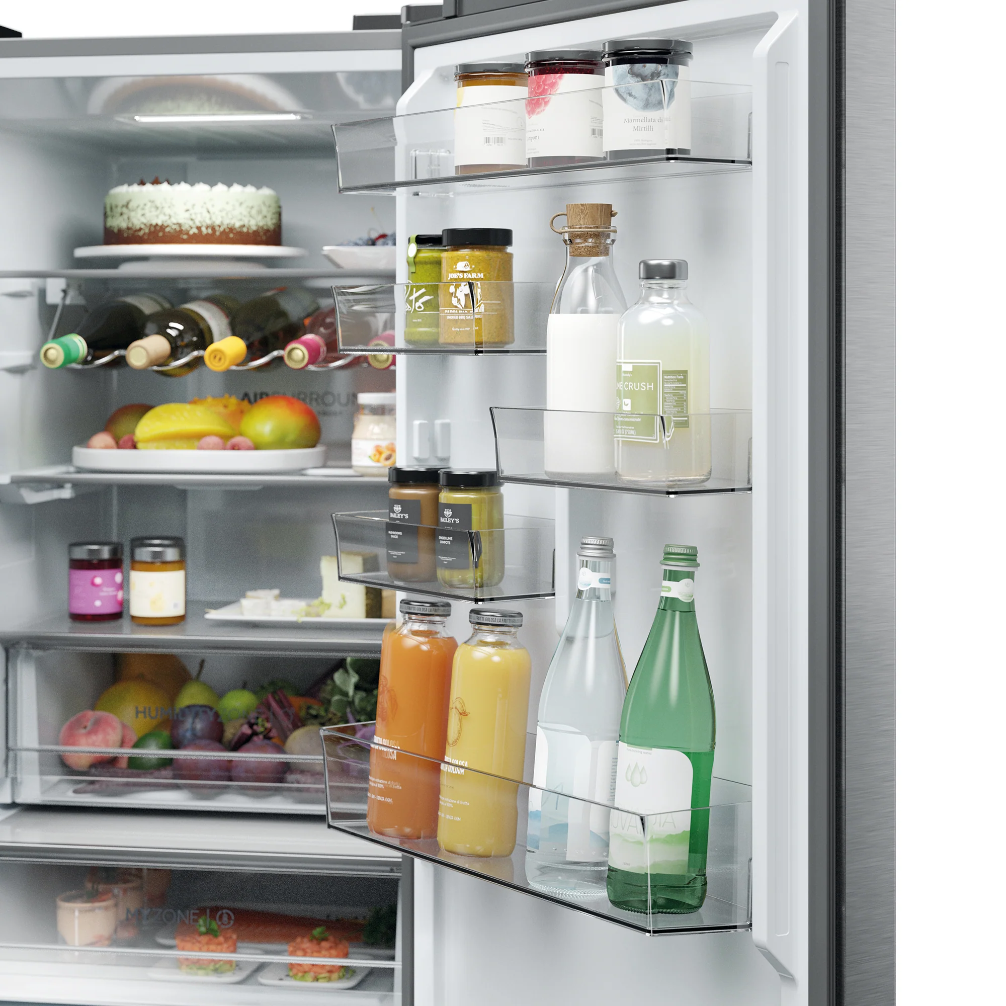 3D 60 Series 5 HTW5618DWMG(UK) - Inox - 357L