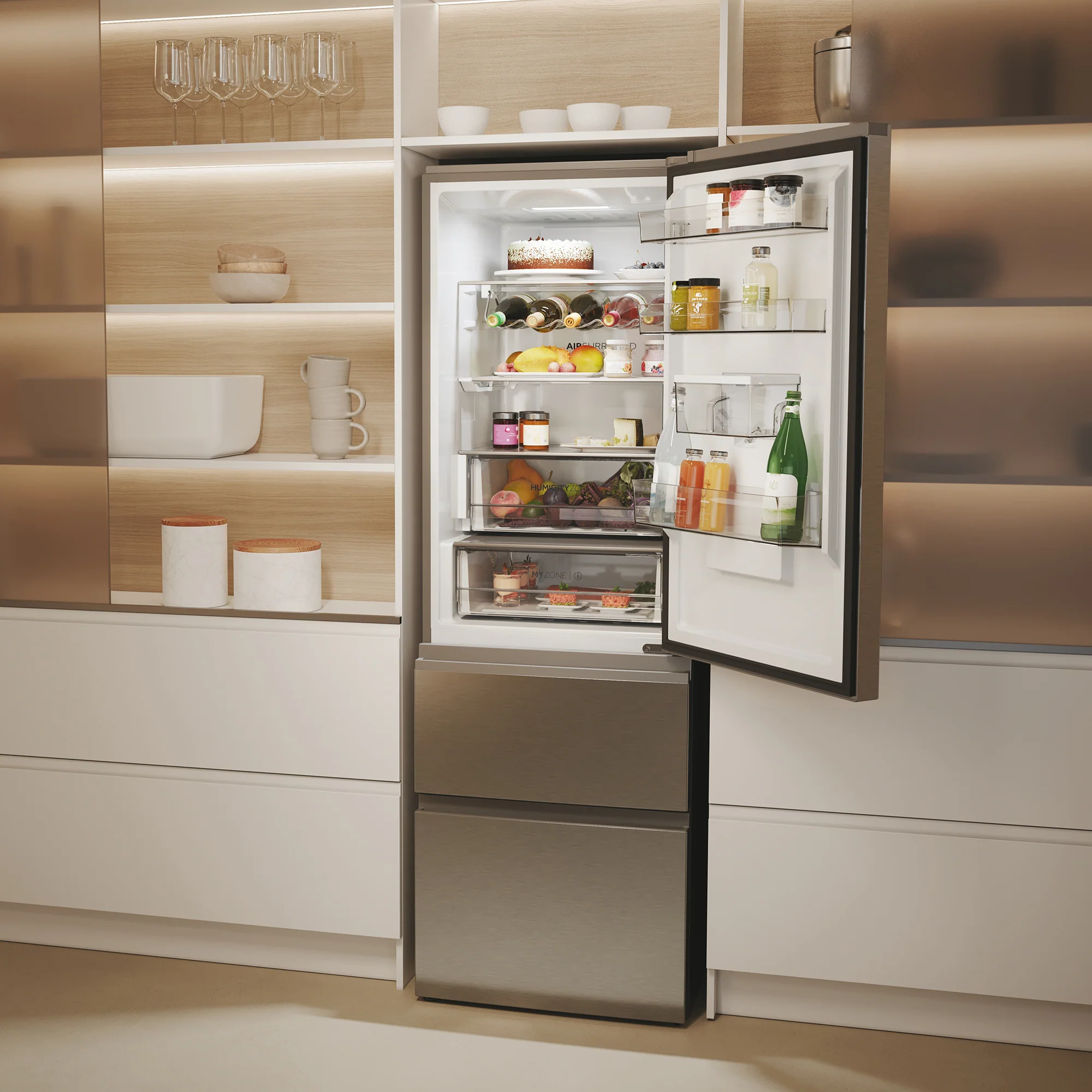 3D 60 Series 5 HTW5618DWMG(UK) - Inox - 357L