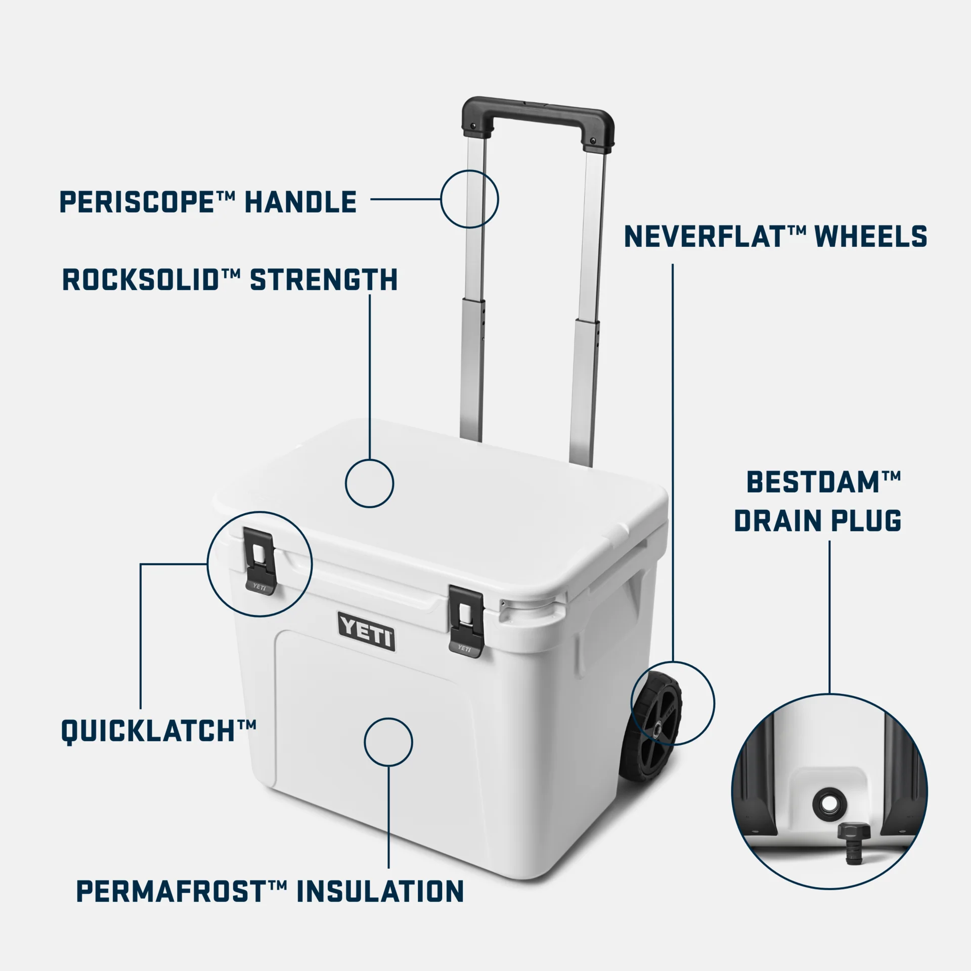 Roadie® 60 Wheeled Cool Box