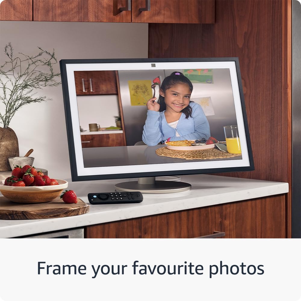Echo Show 21 + Premium Adjustable Stand