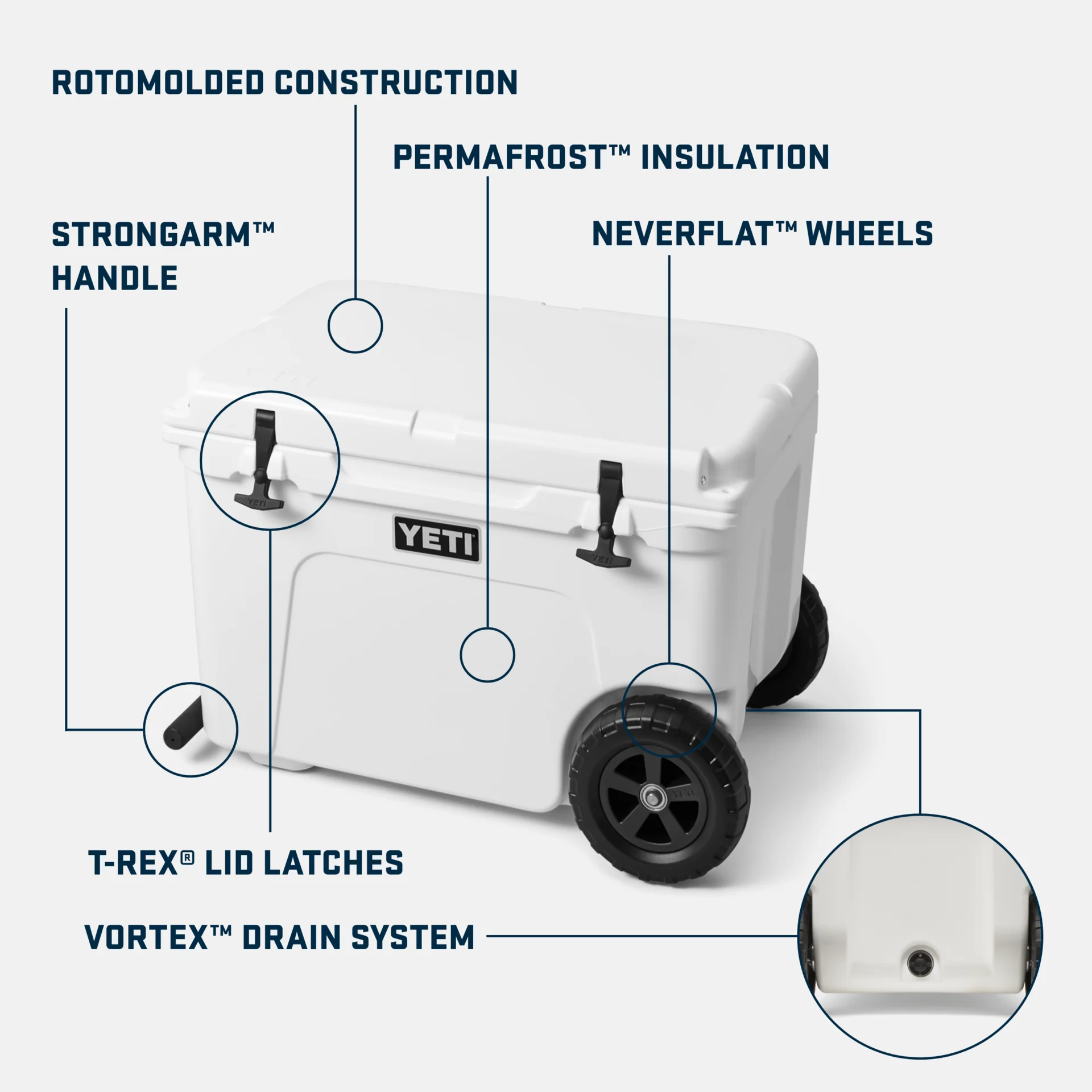 Tundra Haul® Wheeled Cool Box
