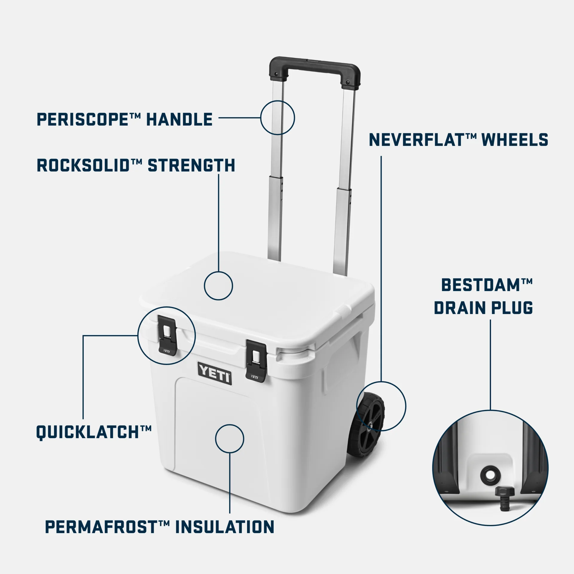 Roadie® 48 Wheeled Cool Box