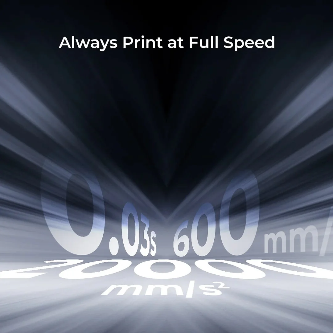 Creality K1 Speedy 3D Printer - 600mm/s Printing Speed Hands-Free Auto Leveling