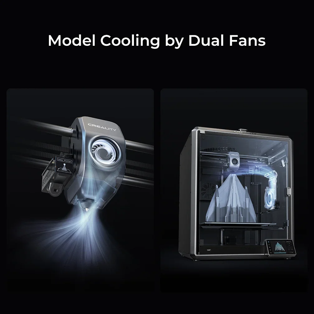 Creality K1 Max AI Fast 3D Printer 600mm/s Printing Speed 300*300*300mm