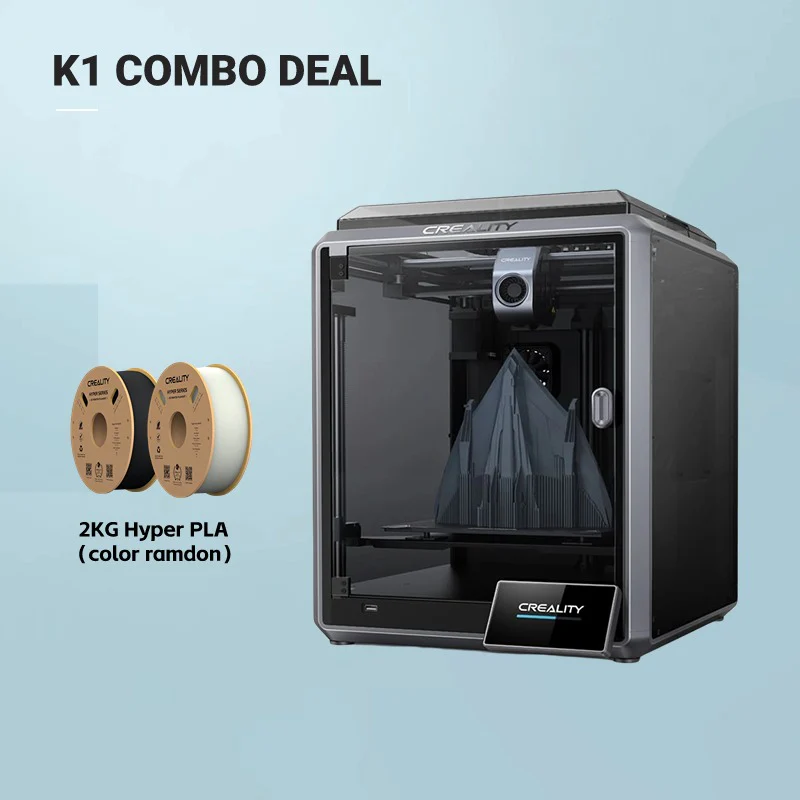 Creality K1 Speedy 3D Printer - 600mm/s Printing Speed Hands-Free Auto Leveling