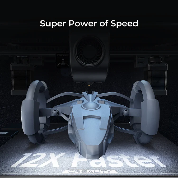 Creality K1 Max AI Fast 3D Printer 600mm/s Printing Speed 300*300*300mm