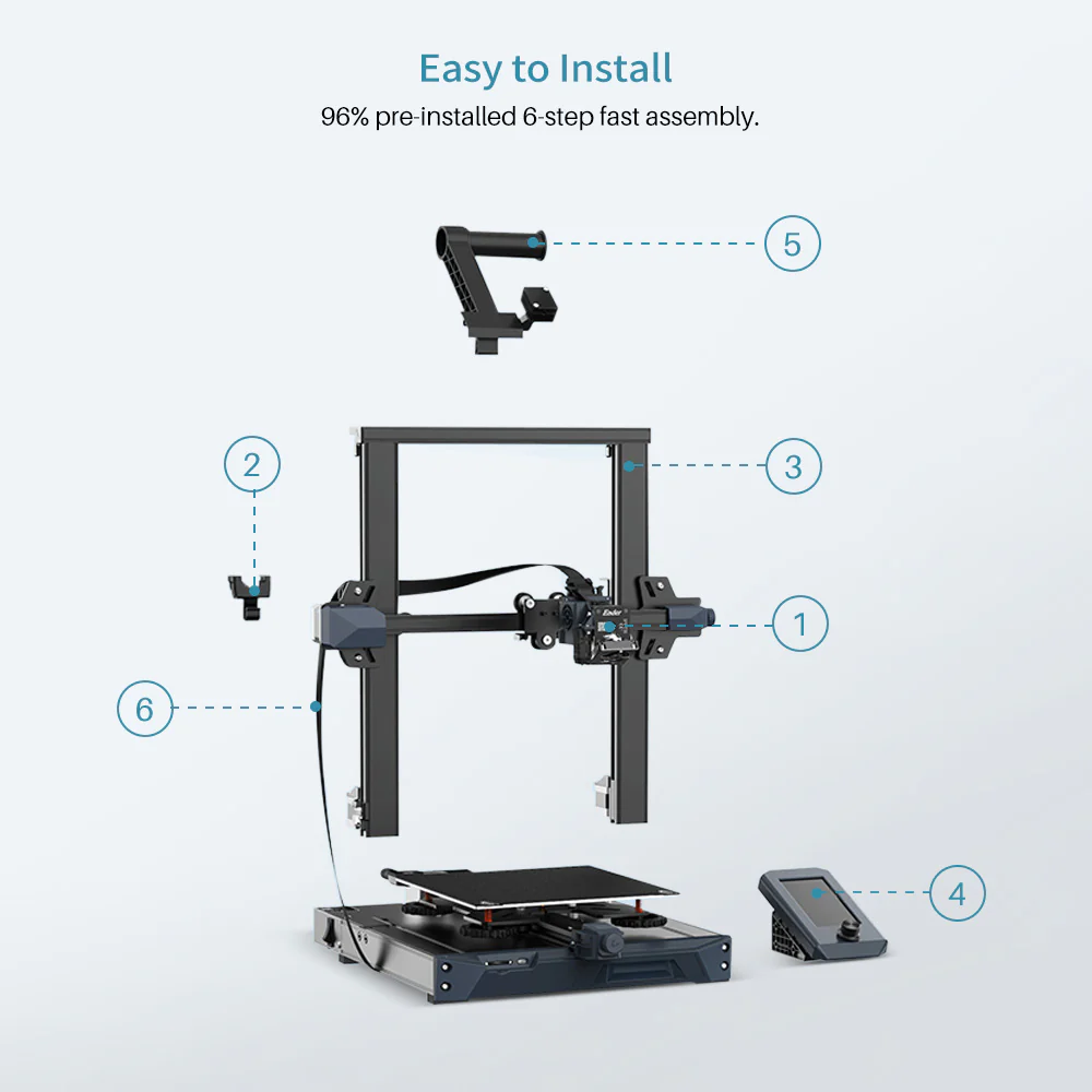 Creality Ender 3 S1 3D Printer 220*220*270mm