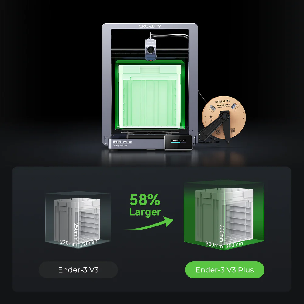 Creality Ender-3 V3 Plus 3D Printer(In-Stock)