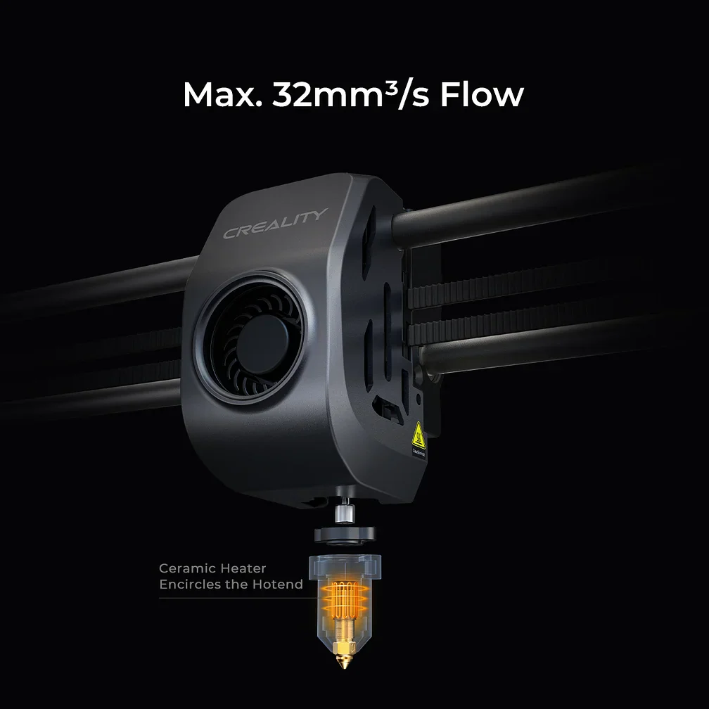 Creality K1 Max AI Fast 3D Printer 600mm/s Printing Speed 300*300*300mm