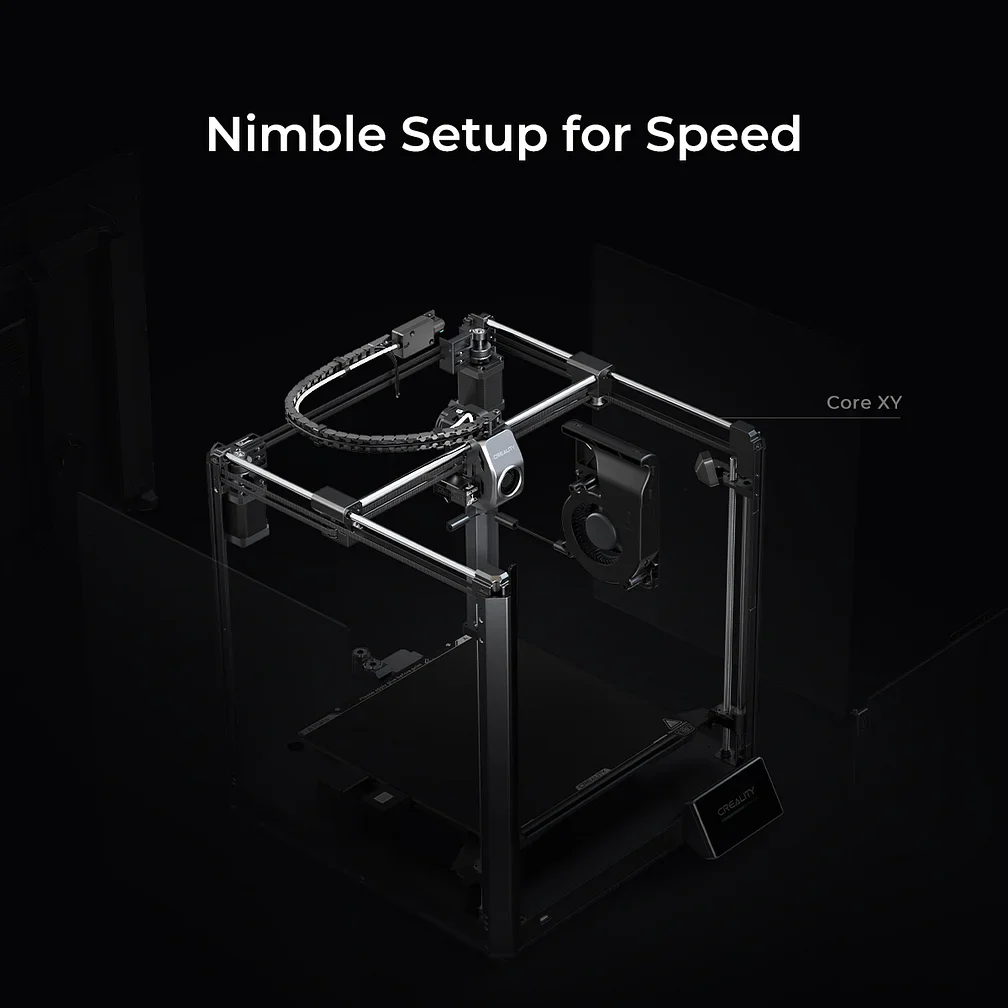 Creality K1 Max AI Fast 3D Printer 600mm/s Printing Speed 300*300*300mm